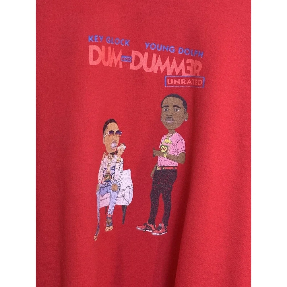 Dum & Dummer Rap‎ Long Sleeve Size L